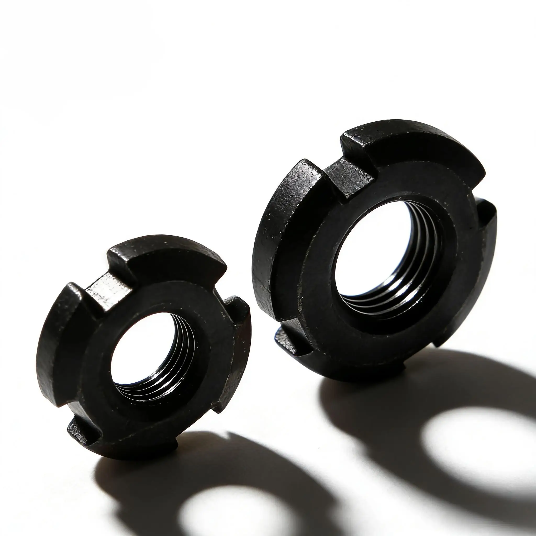GB812 Member Nut Slotted Round Nut Stainless Steel Round Precision Lock Nut M(10 12 14 16 18 20 22 24 - 35) 1Pcs