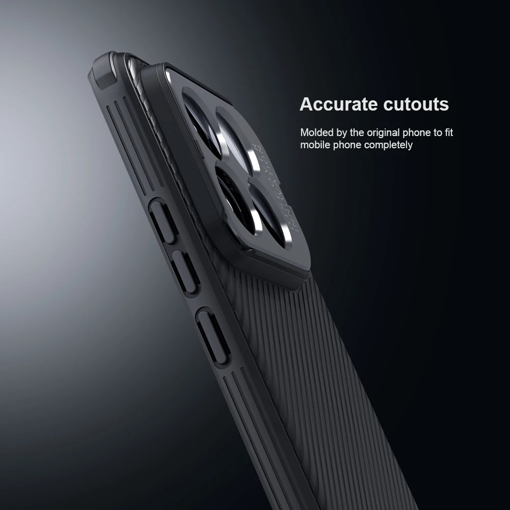 NILLKIN for Xiaomi Mi 14 Pro / 14 5G case precision hole Flip Lens  360 full Camera Protection CamShield Back cover for Mi14