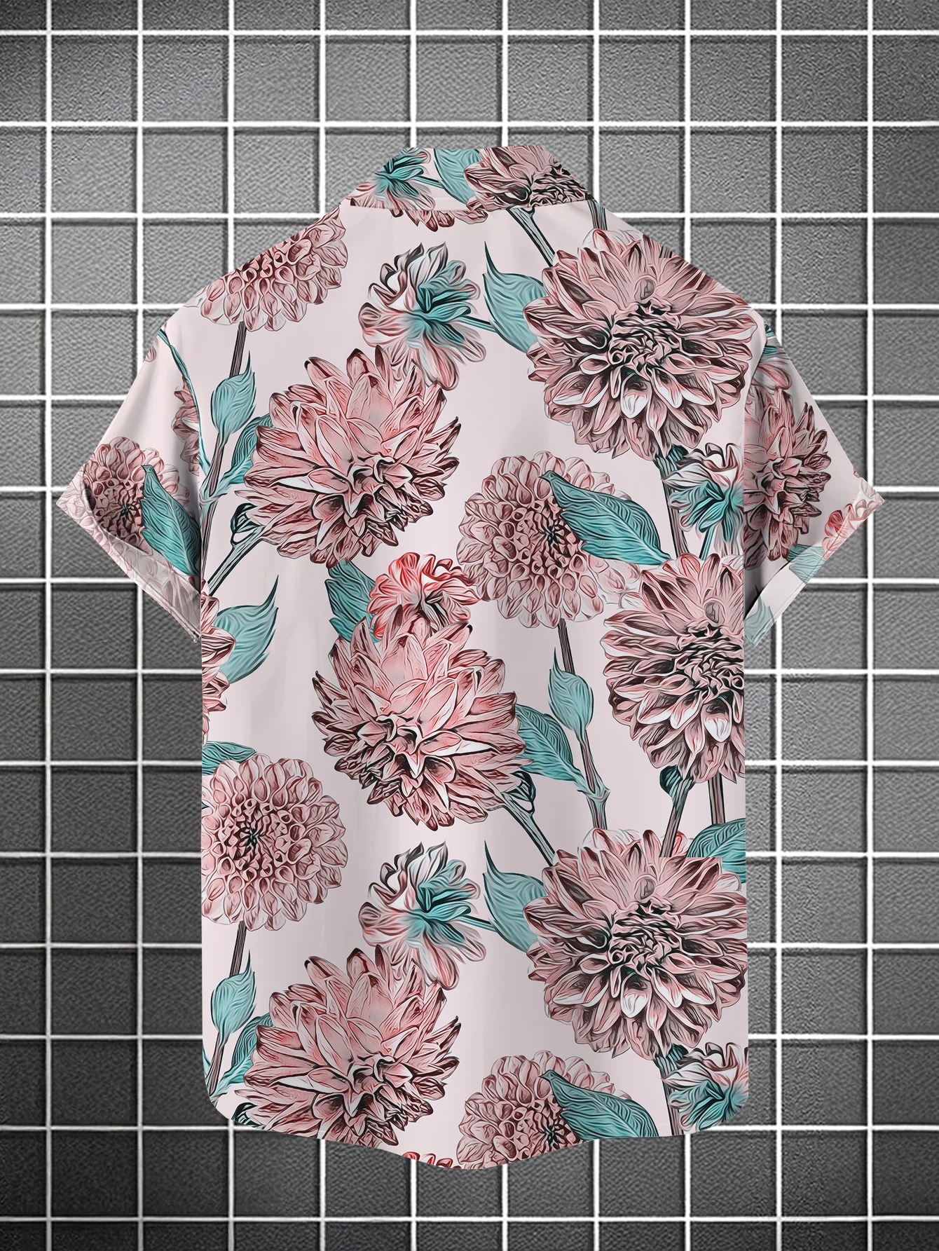 Summer Fashion Mens Hawaiian Shirts Short Sleeve Button Coconut Tree Printed Casual Beach Aloha Shirt Plus Size 5XL Hombre Ropa