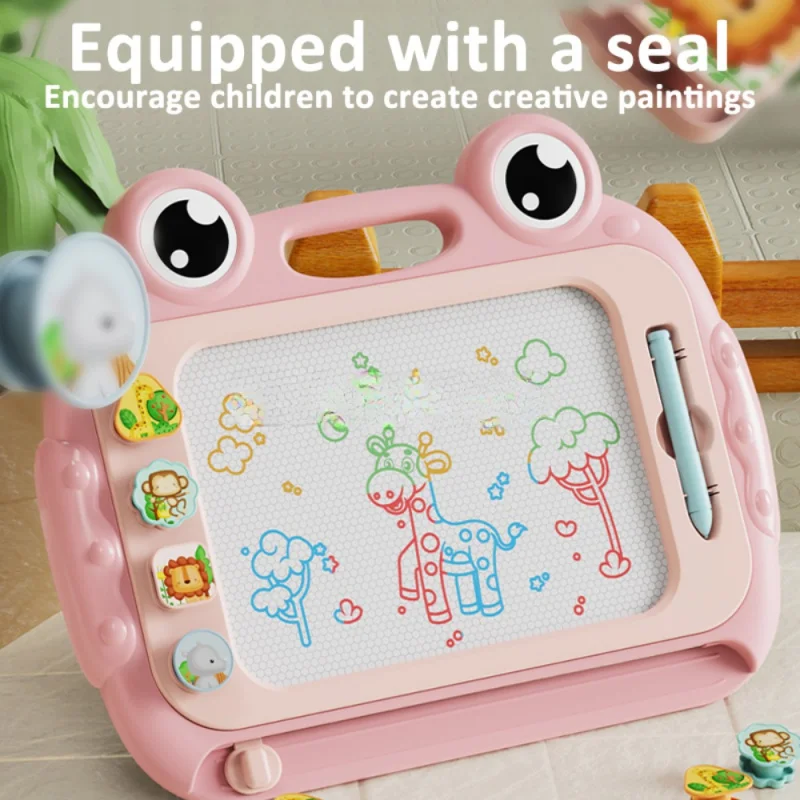 Early การศึกษาของเล่นของขวัญเด็กเด็กพลาสติก Magnetic Drawing Board WordPad เด็กสี Graffiti Art Board