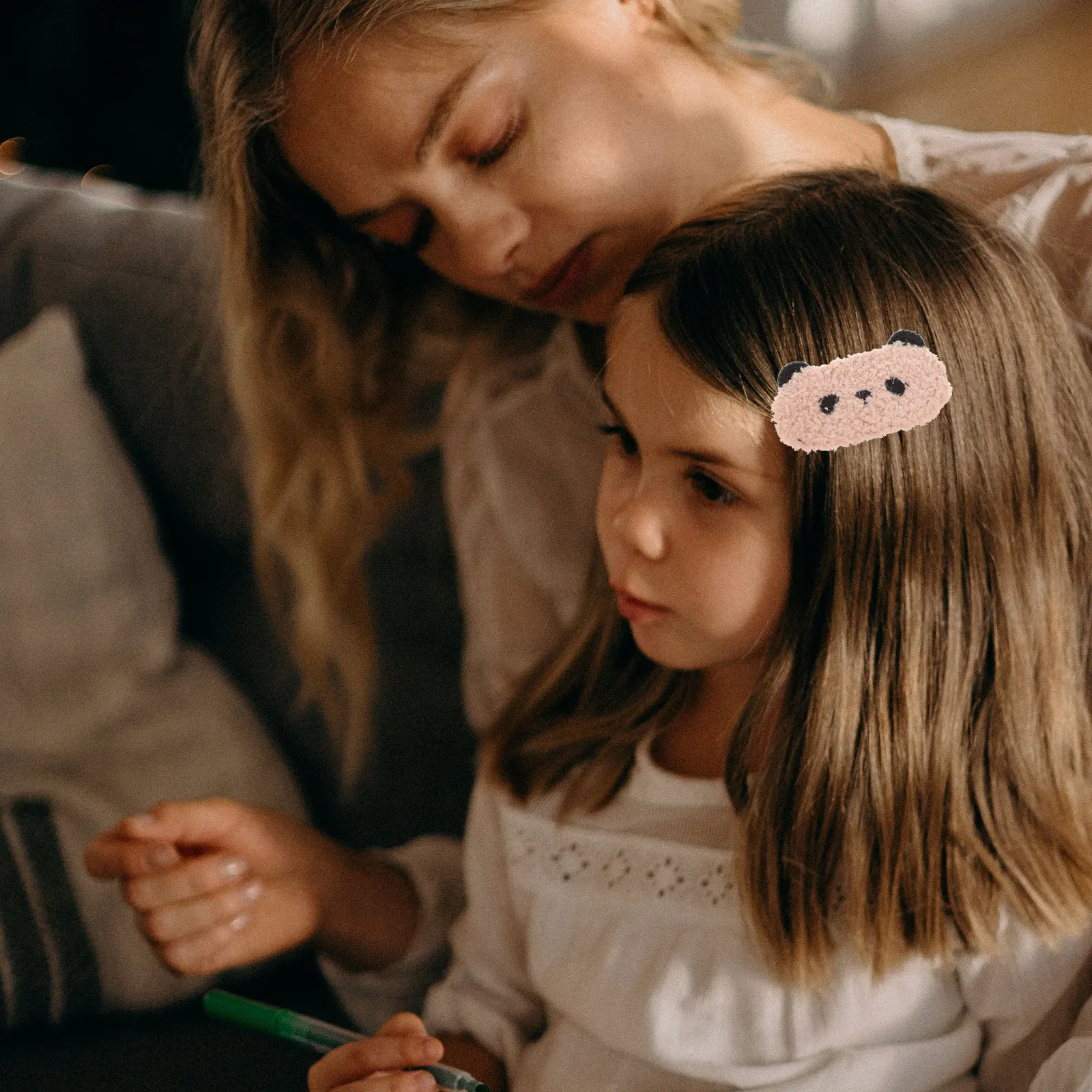 4 szt. spinek do włosów z motywem zwierzęcym, niedźwiedź, panda, stylowe akcesoria do włosów dla kobiet i nastolatek, uniwersalne spinki zwierzęce.