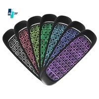 A23F-2.4G RF Remote Control Air Mouse Wireless Keyboard Voice Backlight C120 For Android Smart TV Box