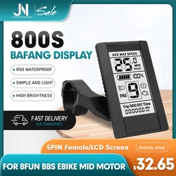 BAFANG 800S Intelligent LCD Display UART Protocol For Electric Bicycle,BBS M400 G330 G510 G340 M615 BBSHD Mid Hub Motor Kit