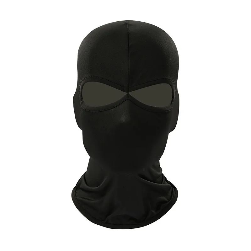 Summer outdoor sunscreen mask men's cycling bicycle motorcycle double hole hood hat women's windproof and dustproof mask