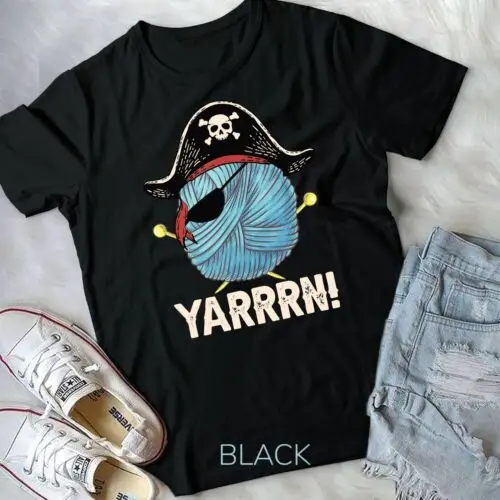 

Вязание крючком, пряжа Пиратская Yarrrn _ футболка унисекс