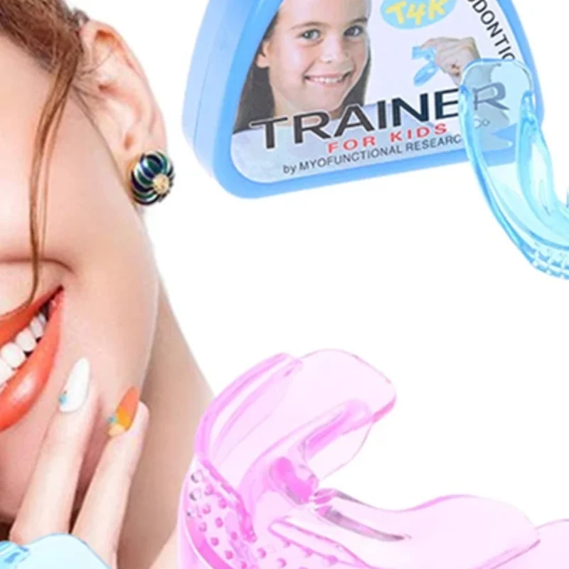 1pc Teeth Trainer for Kids Children Teeth Orthodontic Appliance Dental Alignment Braces Mouthpieces Phase Soft and Hard