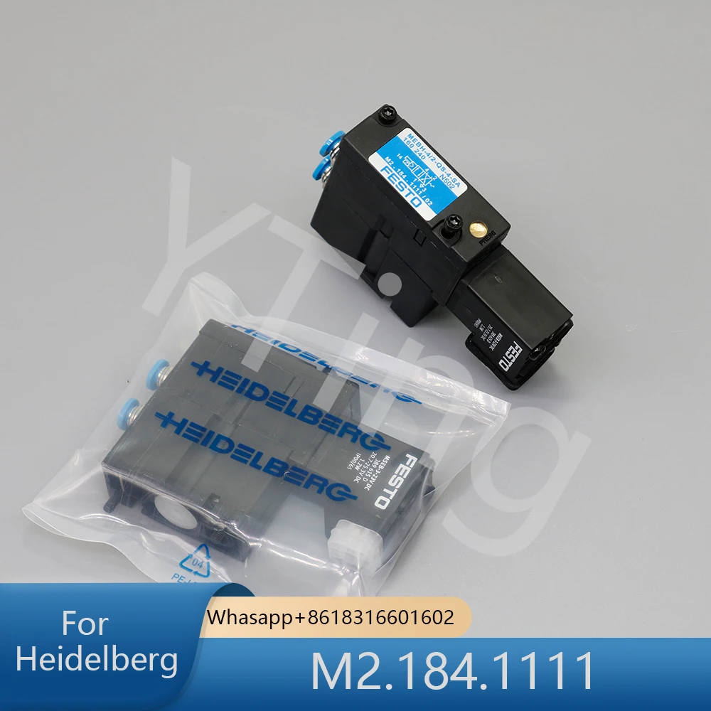 

4mm M2.184.1111 6mm M2.184.1121 M2.184.1131 SM52 SM74 SM102 Solenoid Valve For Heidelberg Offset Printing Machine Spare Parts