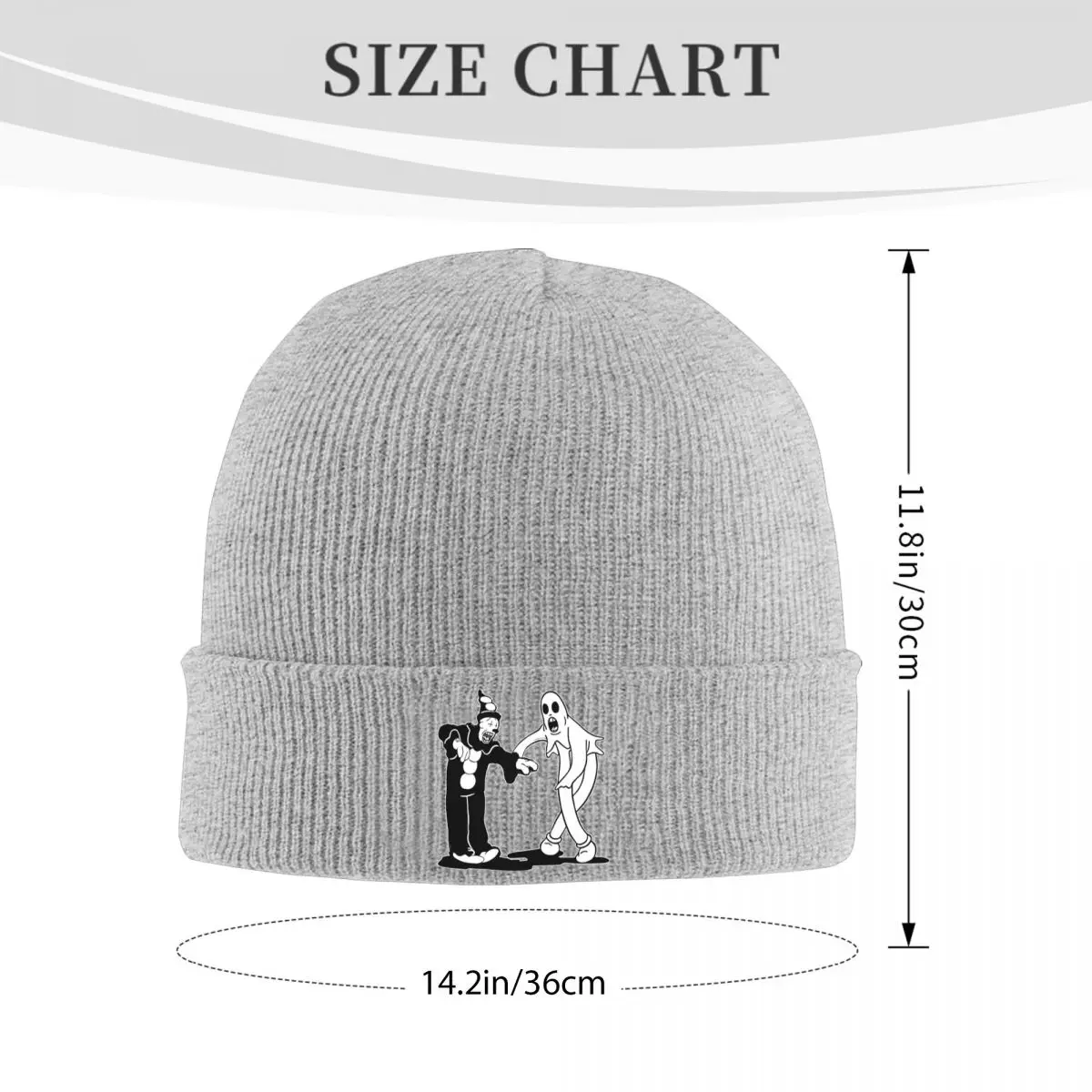 Ghostemane Koko Knit Hat Beanie Autumn Winter Hat Warm Street Singer Gothic Rock Caps for Men Women