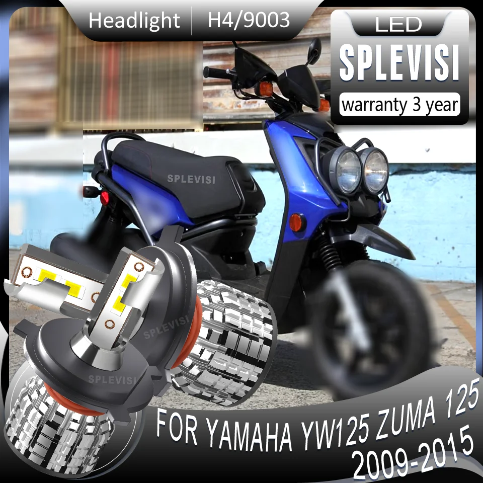 

LED Quality Assurance Worry-Free Purchase motorcycle Headlight H4 For Yamaha YW125 Zuma 125 2009 2010 2011 2012 2013 2014 2015