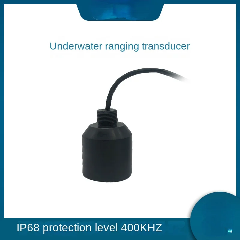 Piezoelectric ceramic transducer 400K ultrasonic positioning probe, underwater ranging sensor probe manufacturer direct sales