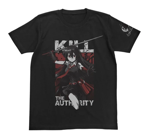 Akame ga Kill! Trendy Oversized Unisex Vintage Loose Short Sleeves Classic high quality Y2k Short Sleeves Classic Streetwear tee