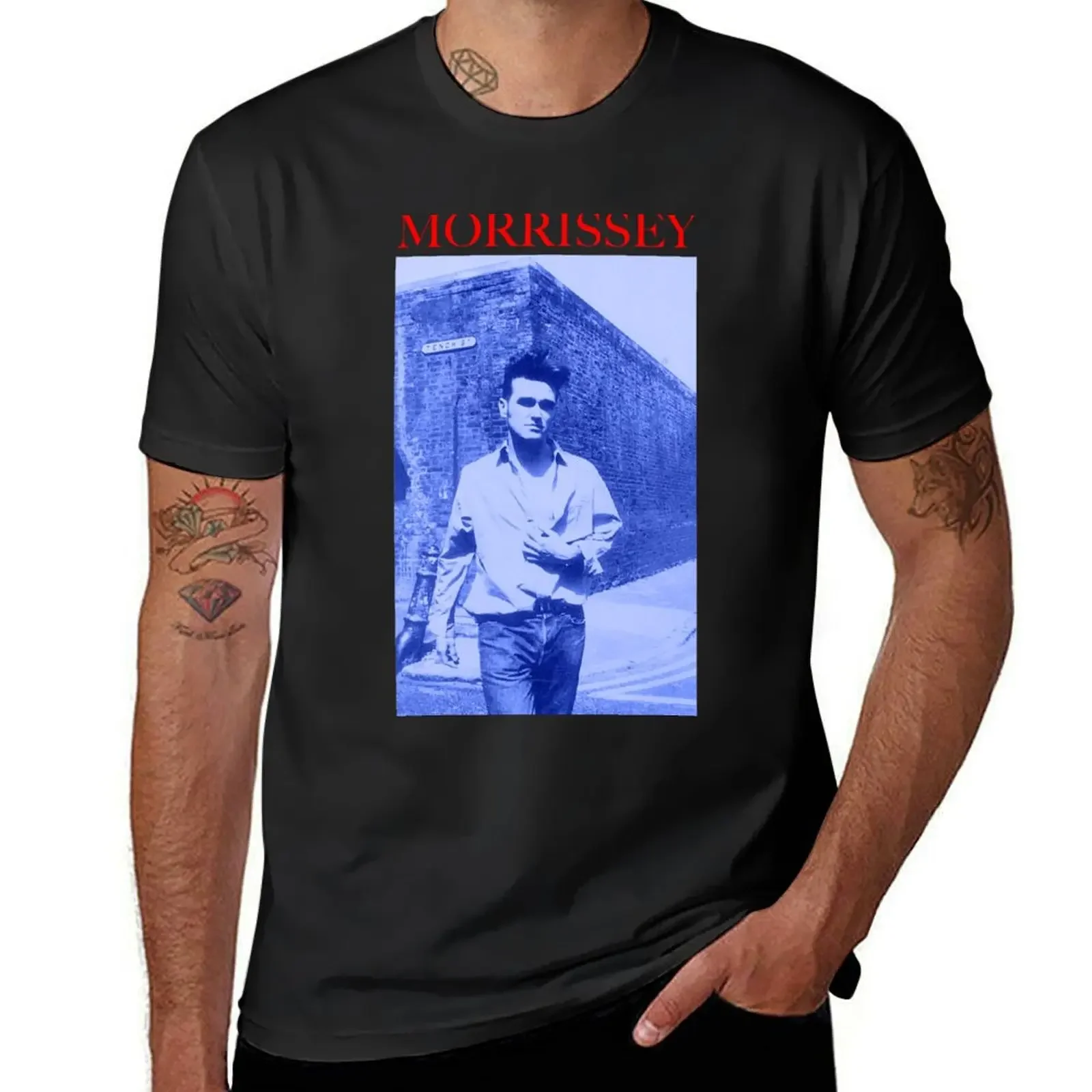 Morrissey Silkscreened 1992 North American Tour T-Shirt graphics sweat mens plain t shirts