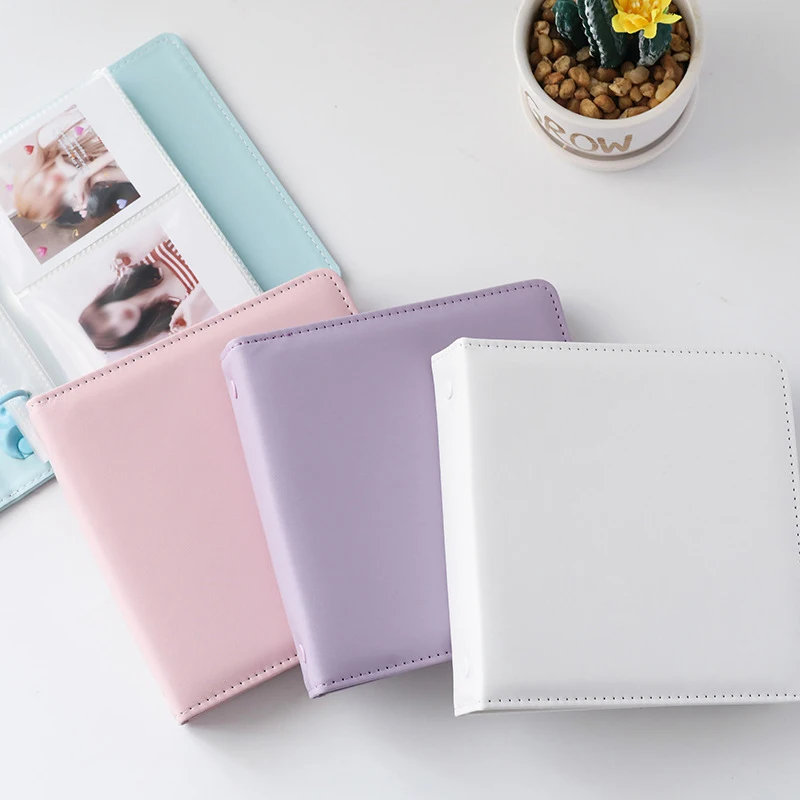 

3/5Inch Photocard Binder Album PU Leather Idol Photo Card Storage Collect Book Collect Storage Book Picture Album Collect Book