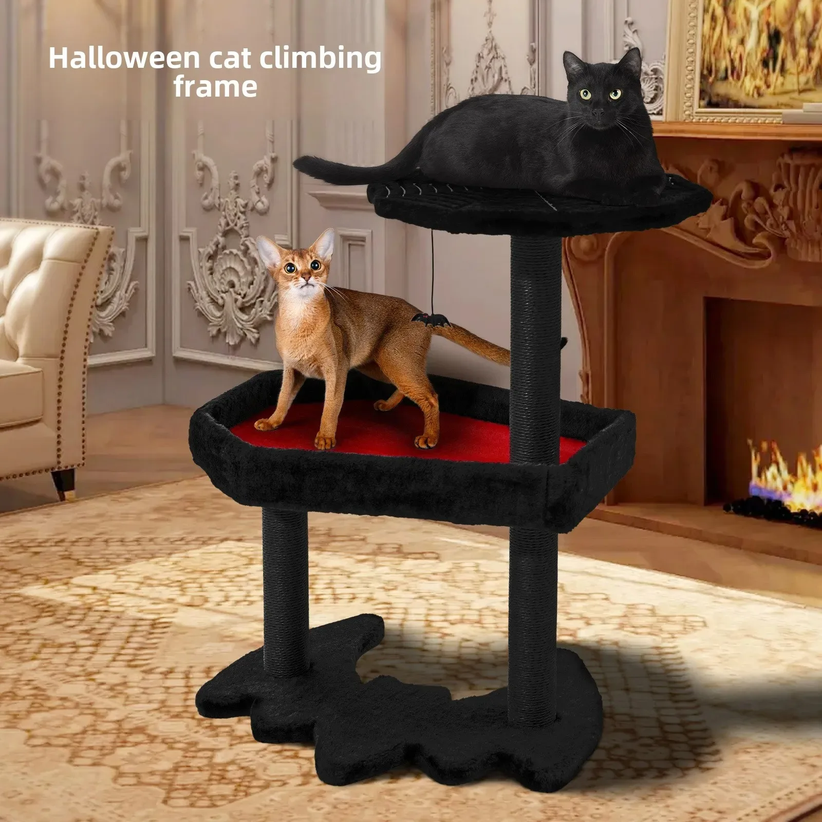 

CatGothic Climbing Frame Nest Tree Integrated Big Special Jumping Platform Household Does Not Occupy An Area Frame