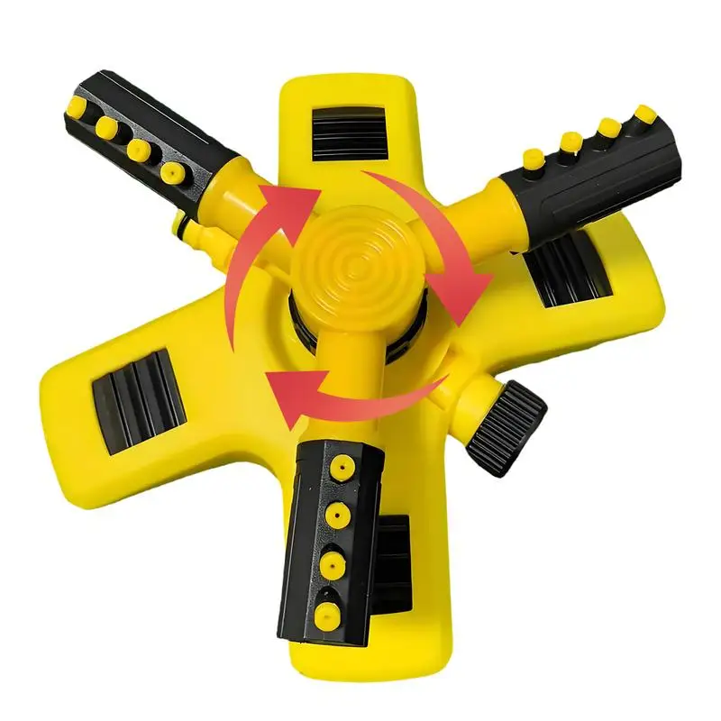 

Garden Lawn Automatic Sprinkler 360 Degree Rotating Water Spray Watering Irrigation System With Adjustable Spray Nozzle Supplies