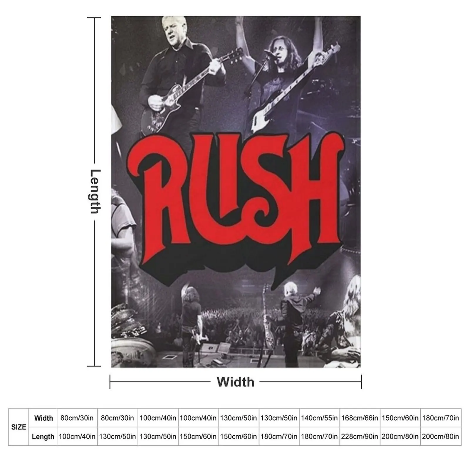Concert Tour RushBand Best Moments || 010 Throw Blanket blankets ands Decoratives Blankets For Baby Hairy Blankets