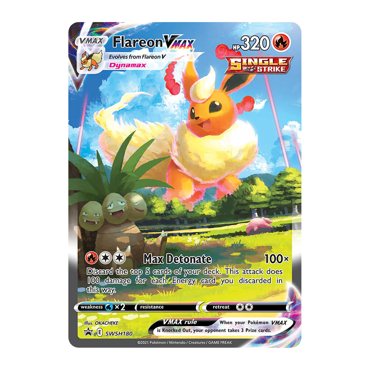 PKM VMAX レア ホログラフィックカードコレクション ゲンガーV-max フュージョンストライク（FST）271 カリレックス グラセオ シルベオン ポケモン トレーディングゲームカード