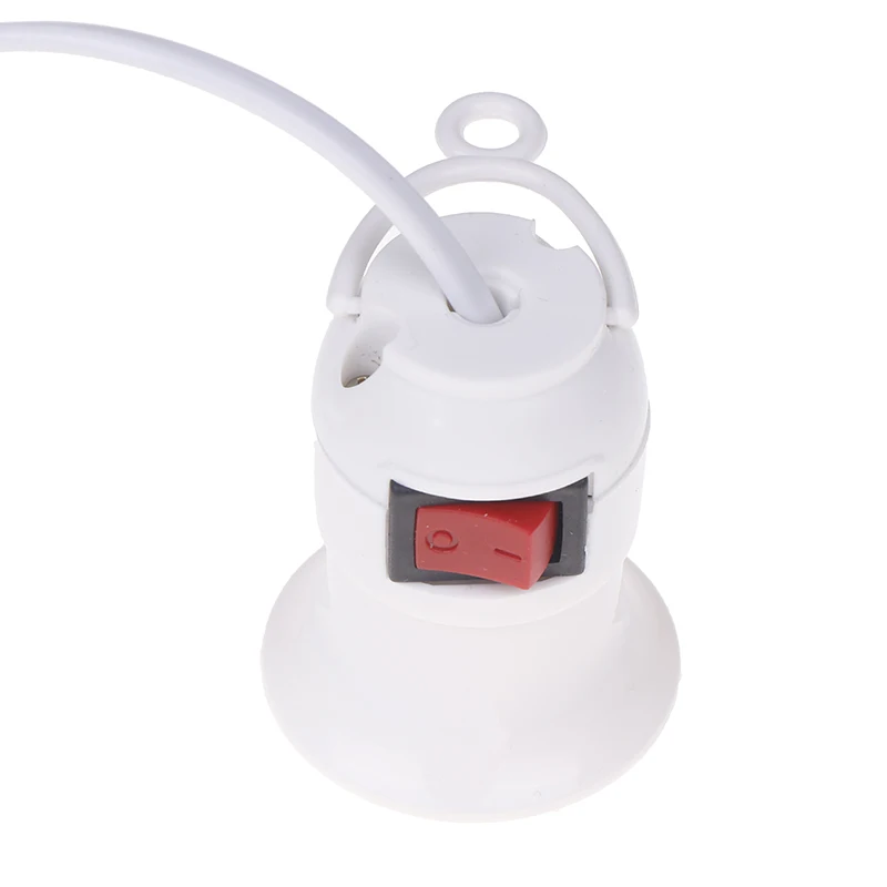 High Quality! EU 4M Power Cord Cables E27 Lamp Base Holder With Switch For Pendant Led Bulb Fixture Hanglamp Suspension Socket
