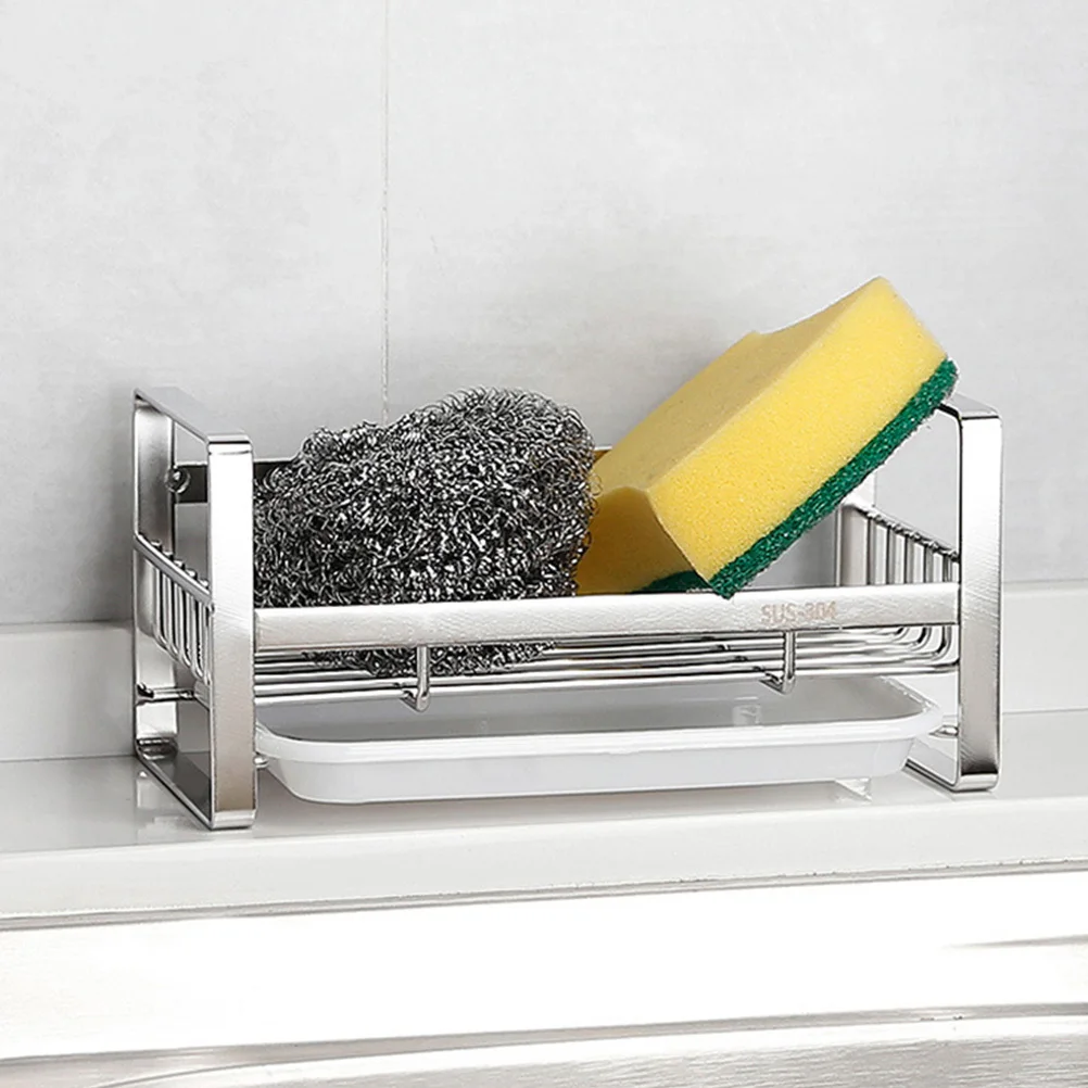 

1Pcs Multifunctional Draining Rack Iron Kitchen Storage Shelf Sink Organizer Kitchen Holder Stand Space Saver Storage Rack