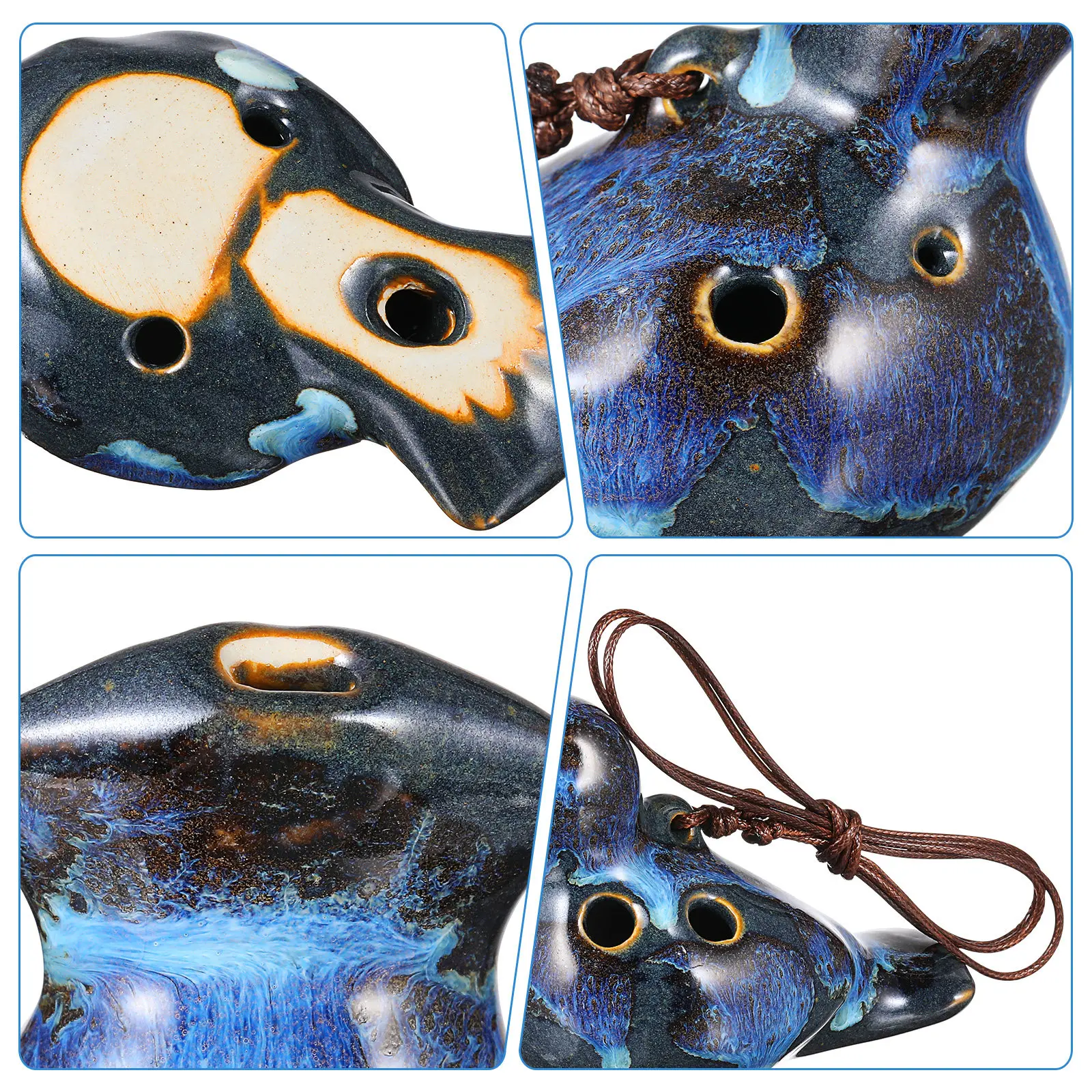 6-Hole Small Bird Ceramic Ocar - Ocarina Ceramic review and price