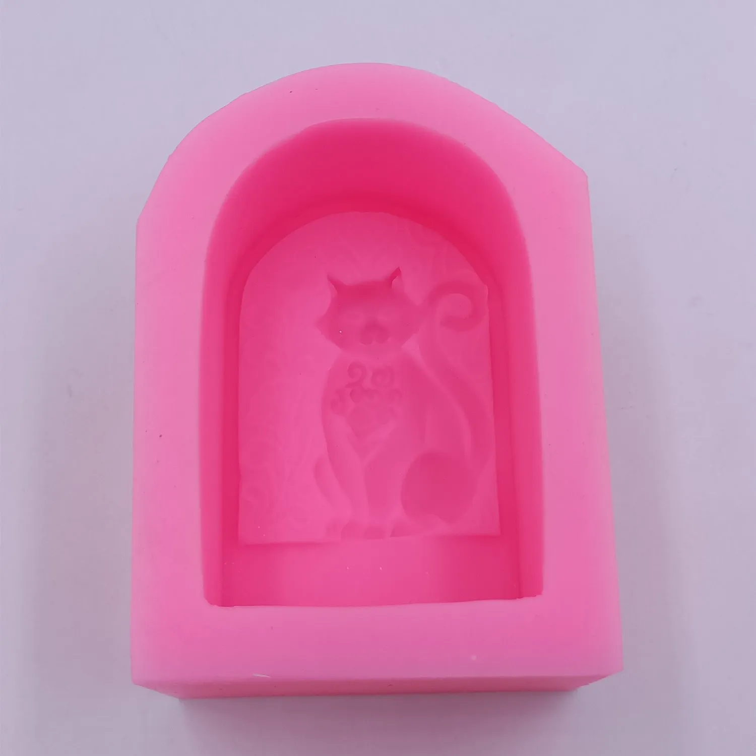 Silicone Mold for Soap and Mousse Cake, Cat Design, Epoxy Resin Crafts, Bar Molds