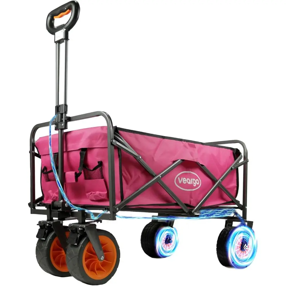 

Портативная тележка-платформа 4x2 для активного отдыха, покупок, спорта, кемпинга и садоводства