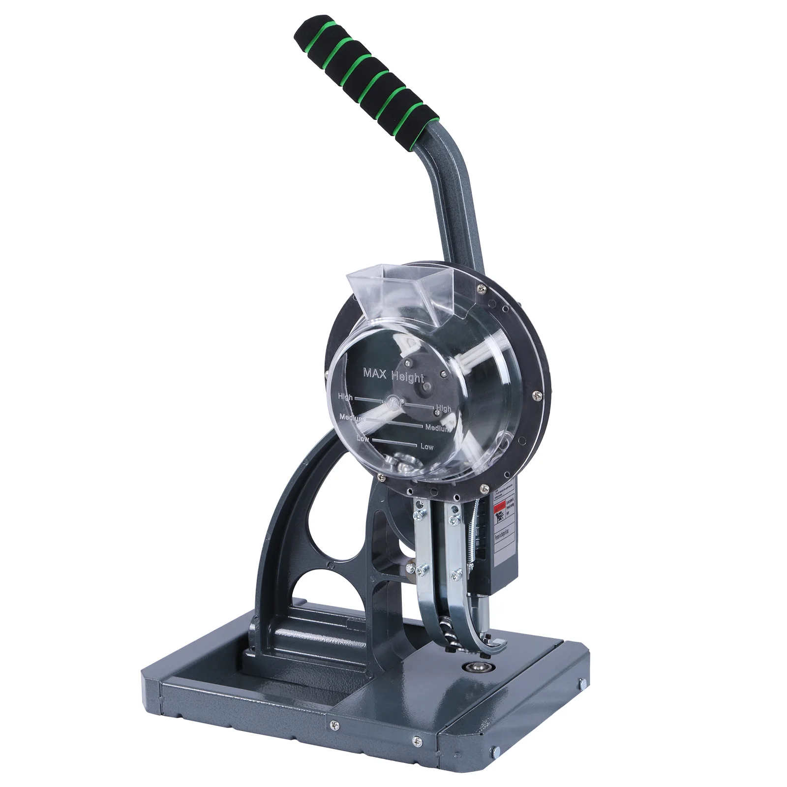 

Semi Automatic Tarpaulin Eyelet Press with 5000Pcs Metal Eyelets Eyelet Rivet Press 10mm for Fabric Leather Banners DIY Projects