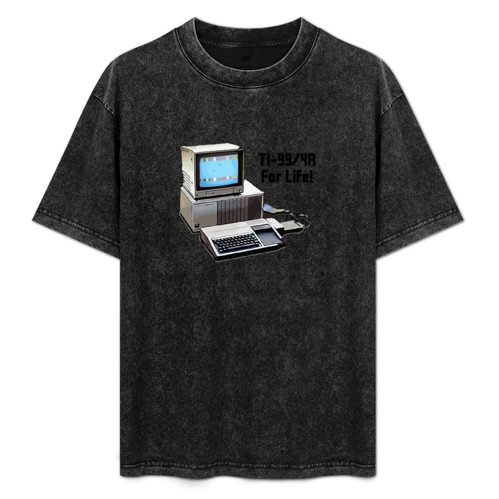 

ti994a Home Computer 1980s T-Shirt t shirt for man cotton tshirt 100% t shirt man luxury t shirt man casual T-Shirt