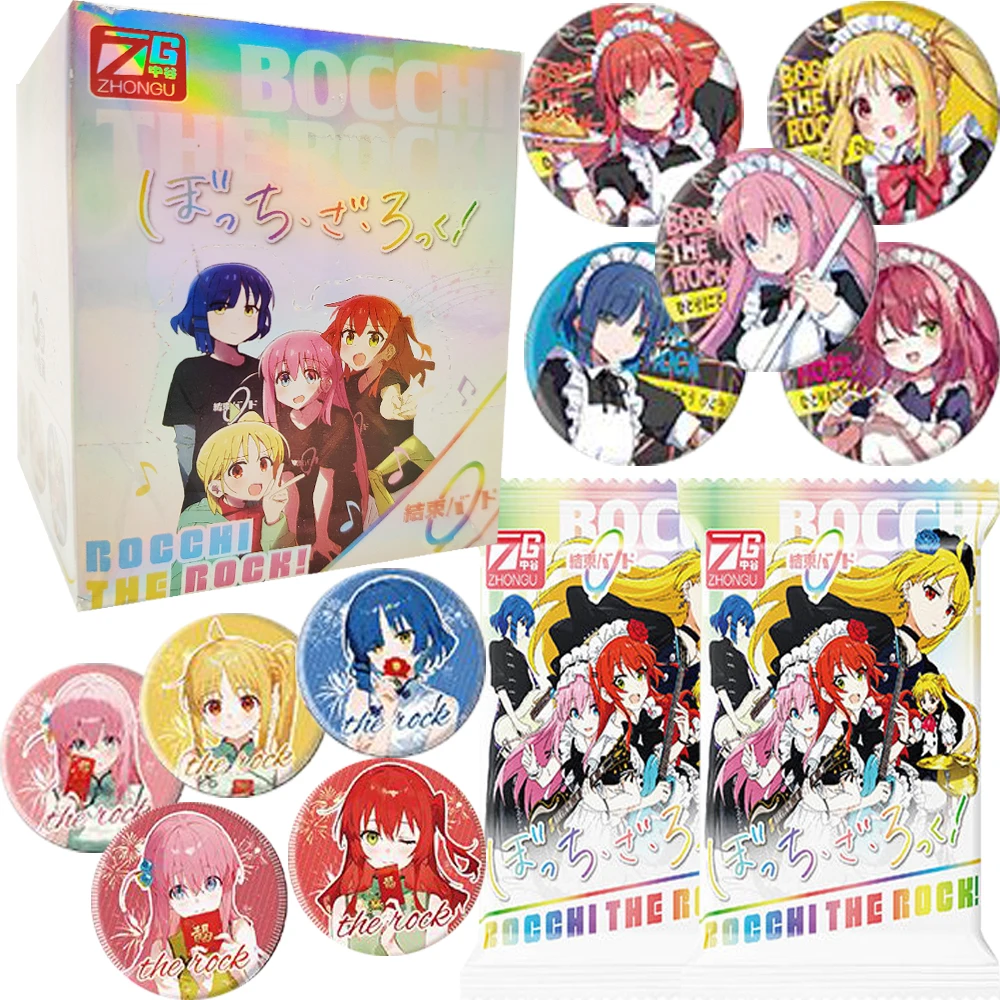 

Cute Cartoon Anime Figure Handmade Badge Music Girls Cute Creative Cartoon Round Brooch Pin Accessories Fans Collection Gifts