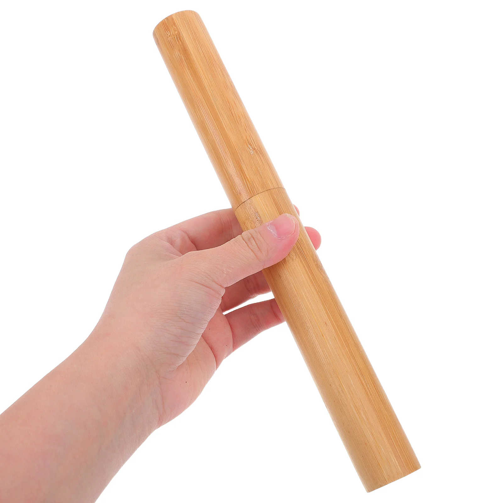 

Bamboo Waterproof Storage Tube Portable Cylindrical Document Carrier Mailing Tube for Posters Artwork Certificates Drawings