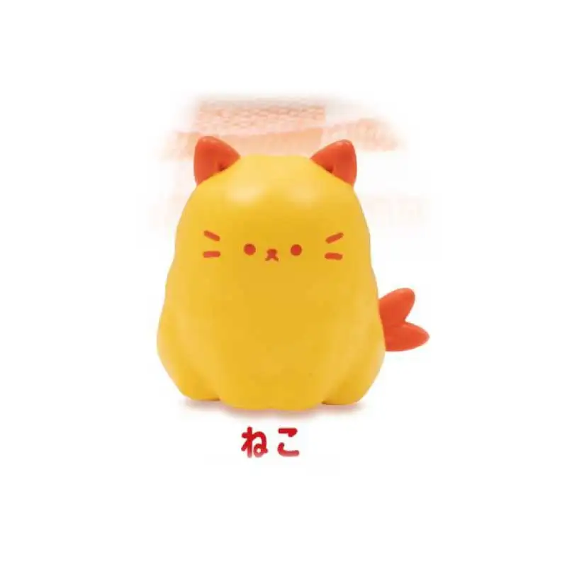 Qualia Originele Ebi Fry Animal Mascot Dolls Leuke Olifant Kat Konijn Zegel Pinguïn Action Figure Set Collectie Decoraties Cadeau