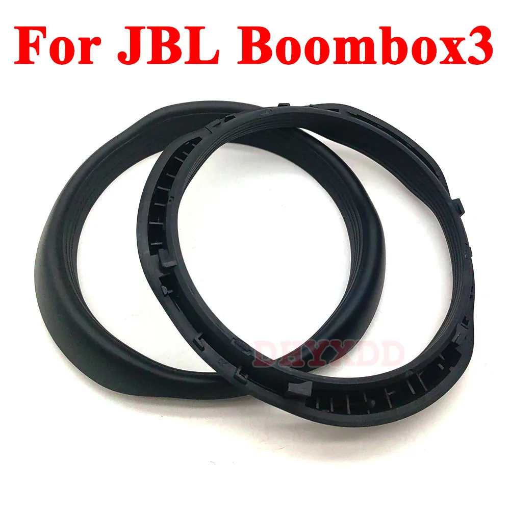 1 pair Soft Frame Protect Border For JBL Boombox 3 Boombox3 Bass Radiator Decorative Ring Black Green
