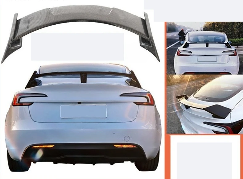 

Suitable for Tesla's New Model 3 Tail Modified Large Tail Highland Version, The New Model 3 Auto Parts