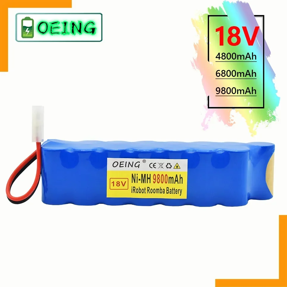 NEW 9800mAh for Rowenta 18V Ni MH Battery Pack CD Vacuum Cleaner RH8771 or Tefal Cyclone Extreme Vacuum Cleaner Cell P102