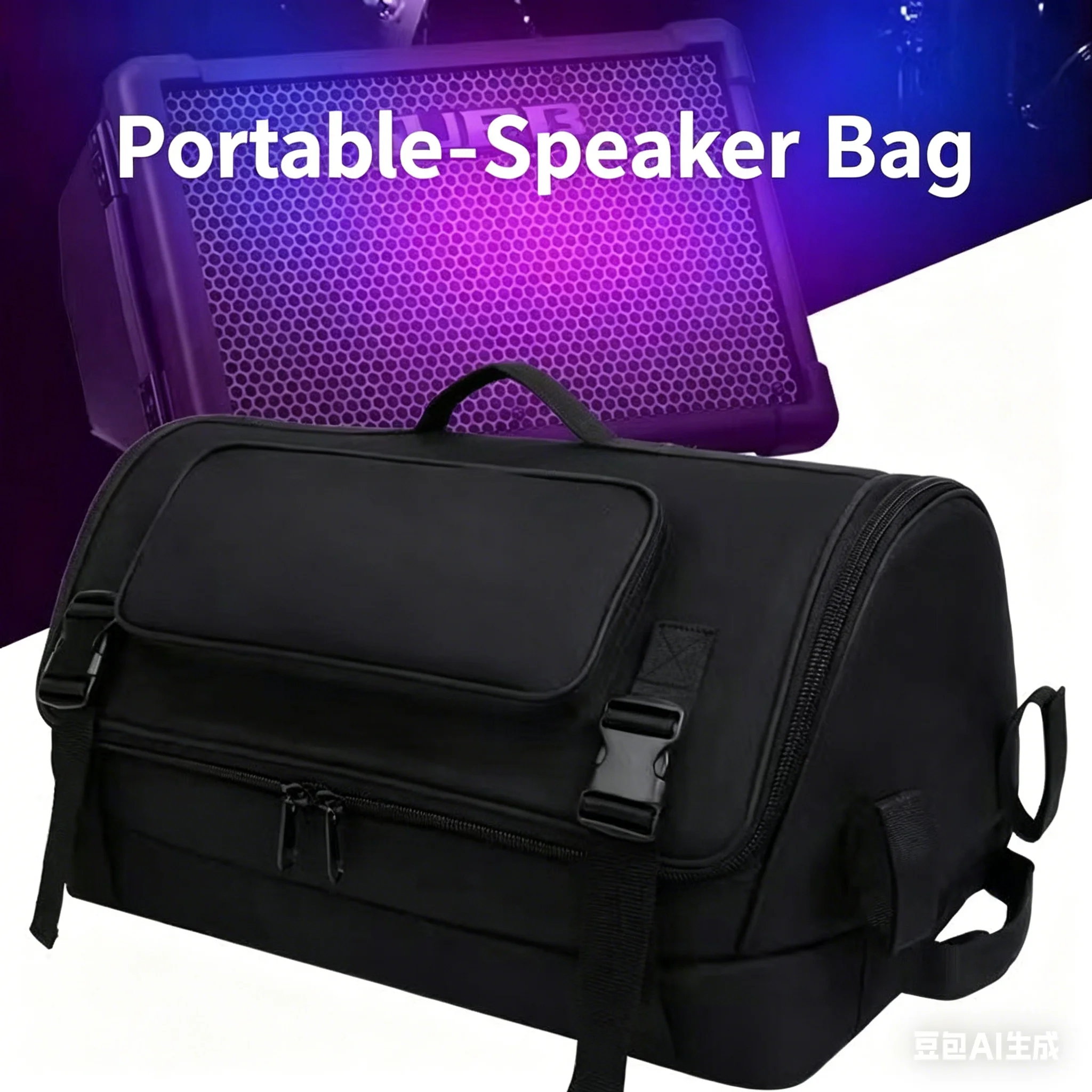 For Roland Cube EX Speaker Bag Portable Thickened Double Shoulder Back Carryable Guitar Amplifier Case Music Instrument Bag