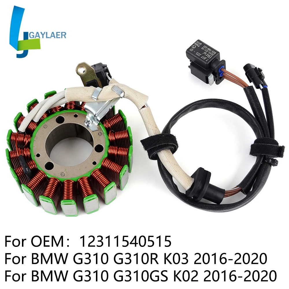 Motorcycle Stator Coil for BMW G310 G310R K03 G310 G310GS K02 12311540515