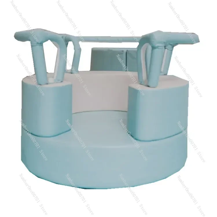 China white pastel 1~6 kids soft play merry go round outdoor rental spin seat soft play carousel child party electric soft play