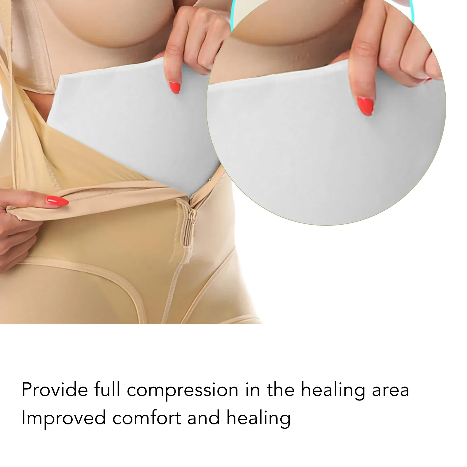 NEW 5pcs Thick Lipo Foam Board Soft Post Surgery Liposuction Waist Belly Wrap Board for Arms Chin Abdomen Aid Recovery
