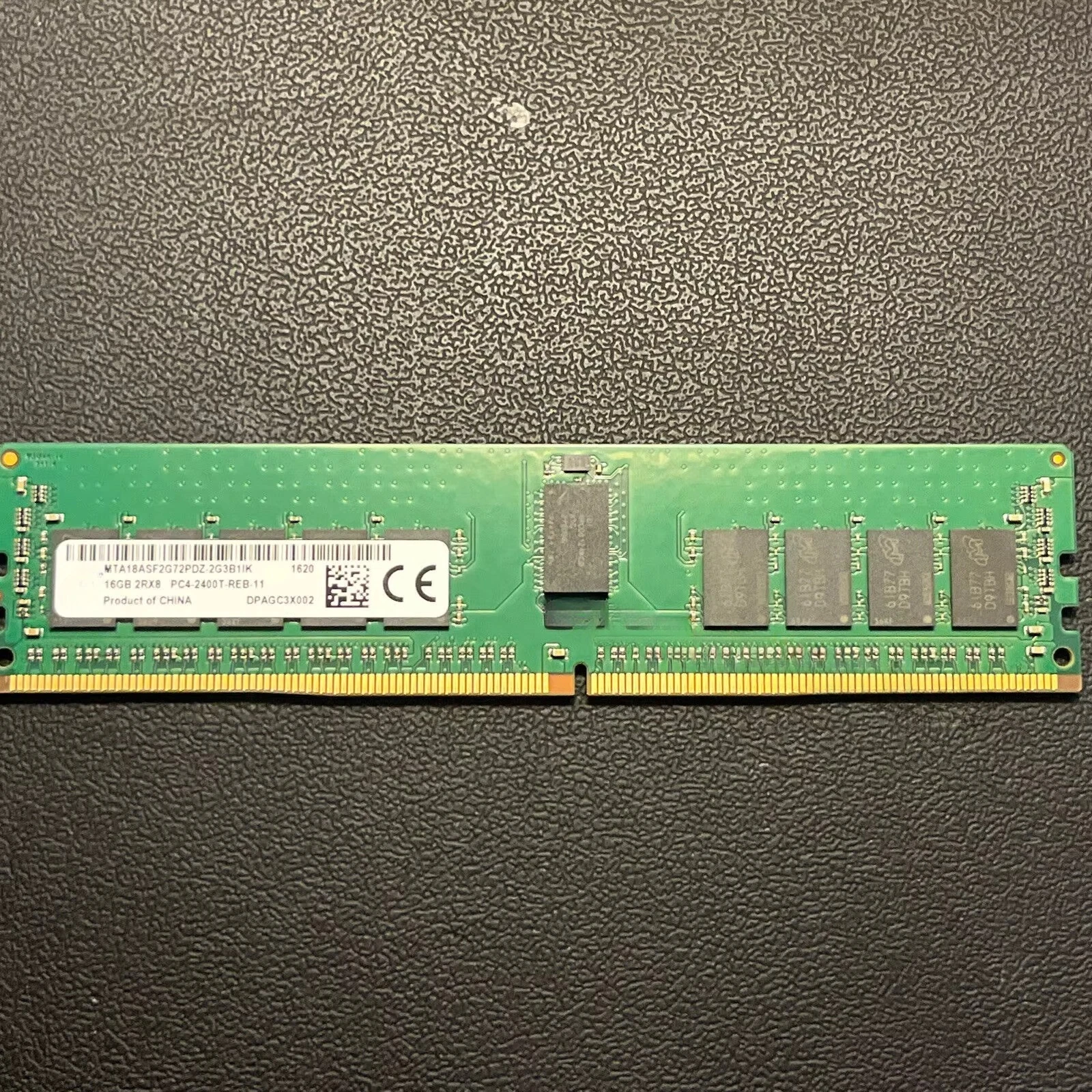 

For CRUCIAL MTA18ASF2G72PDZ-2G3B1IK 16G 2RX8 PC4-2400T DDR4 REG memory