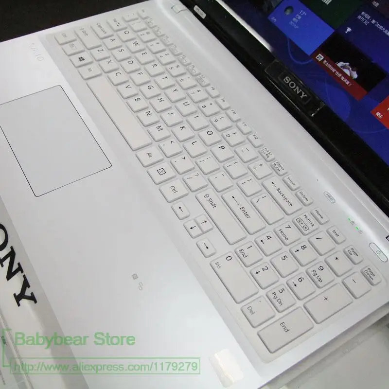 

Для Sony SVF15 Fit15 F15 SVF15A19SCB F15A16SCB 15,5 дюймов силиконовый чехол для клавиатуры протектор