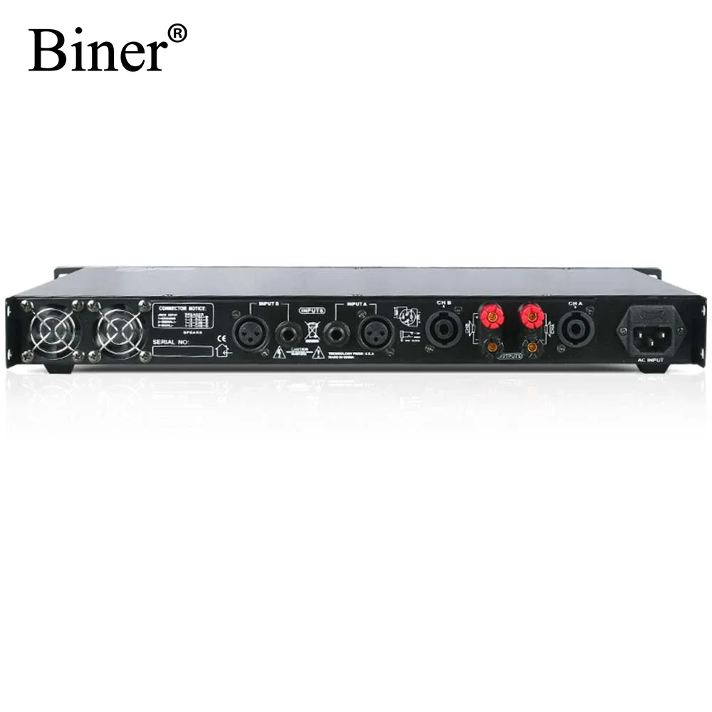 Amplifier daya Audio U150 200W * 2, Amplifier profesional untuk konferensi kekuatan tinggi panggung teater Rumah