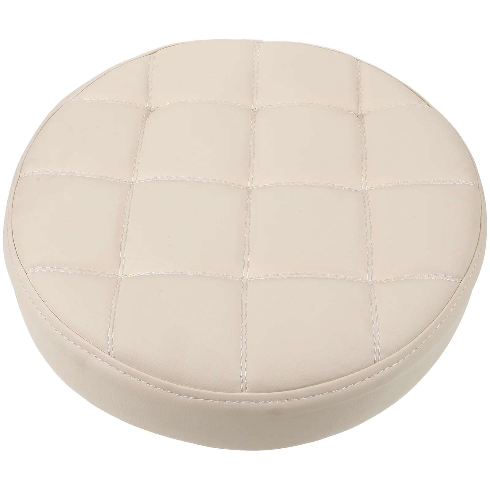 

Round Bar Stool Seat PU Soft Comfortable Stool Seating Part Replacement Seat for Restaurant Bar Canteen Use