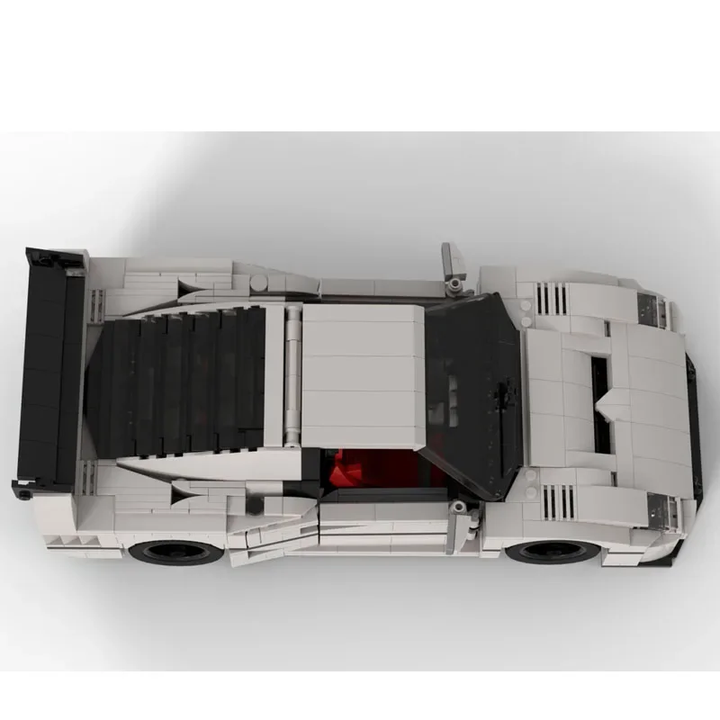 

MOC-155351 Iconic F40 Sports Car Racing Building Block Model 1507 Parts MOC Creative Boy's Children's Birthday Toy Gift