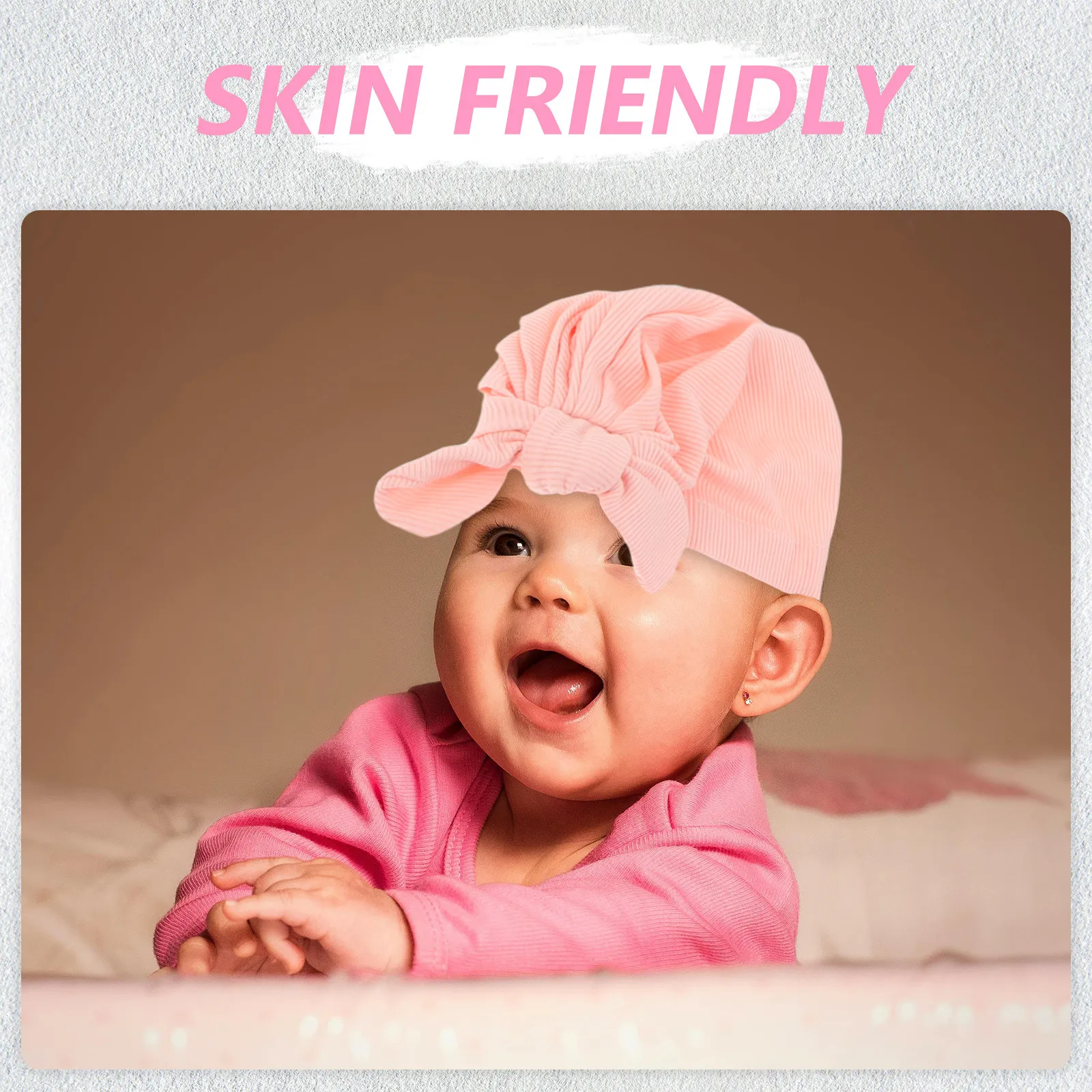 

1Set Protection Set Hat Mittens Socks Cotton Turban Cap Gloves Anti-Scratch Soft Warm Essentials for