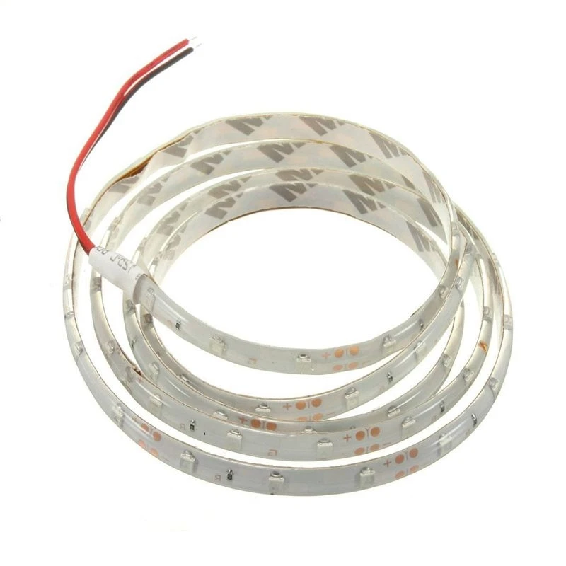 YANA50I 4Pcs 1M 60-3528 SMD Waterproof LED Light Strip DC12V (Red)