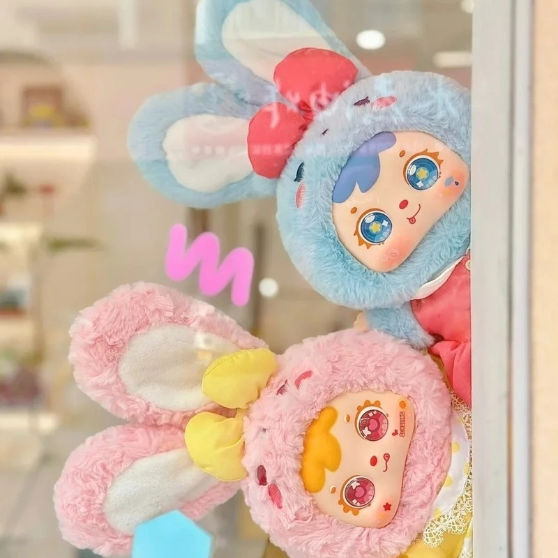 Samuel V4 400% Overall Doll Soft Cute Rabbit Treasure series Mystery Vinyl Plush Blind Box Desktop Decor Girl Surprise toy Gifts - Image 6