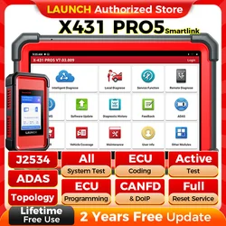 NEW Launch X431 PRO 5 PRO5 Car Diagnostic Tools J2534 Programming Auto OBD2 Scanner Diagnosis Automotive Tool pk X-431 V+