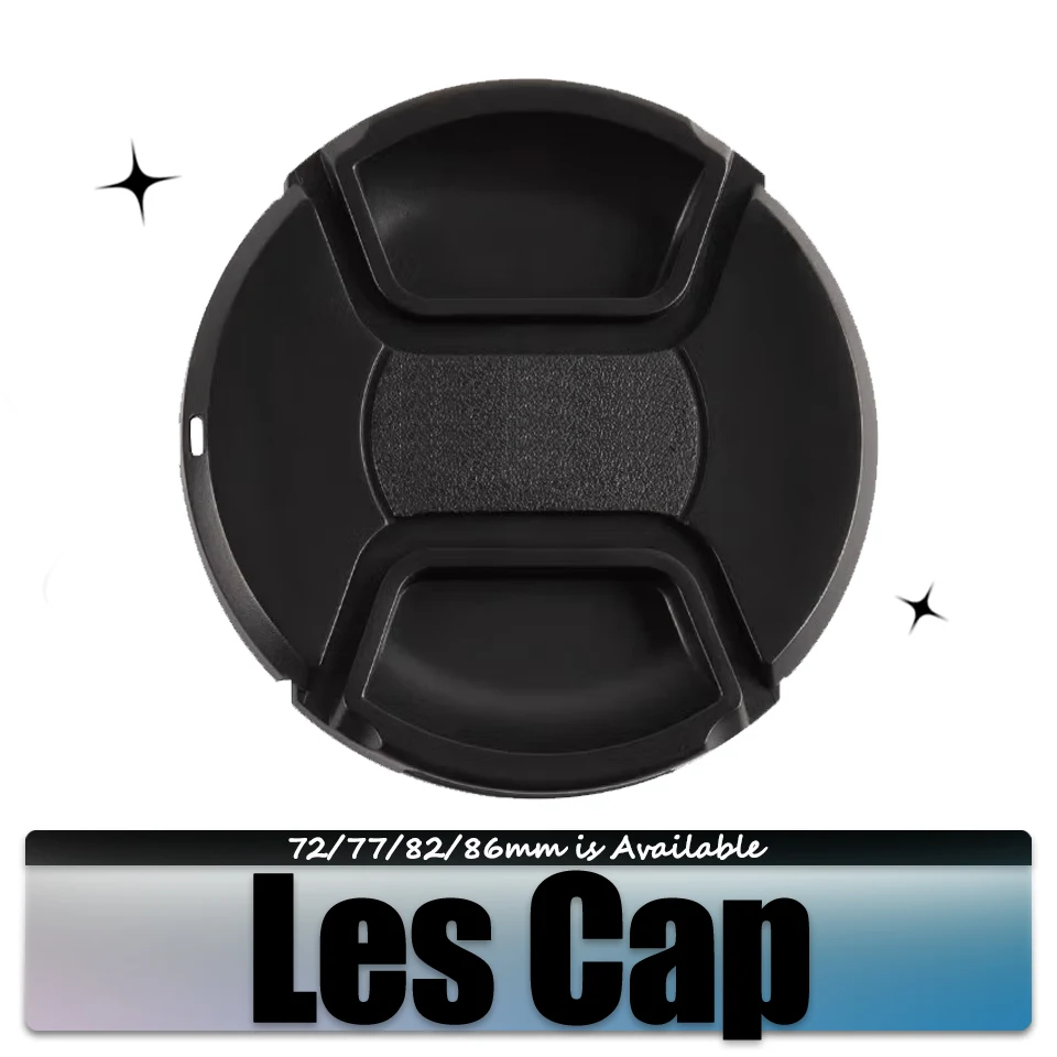 

Lens Cap Photography Protective Cap Filter Cap for Canon Nikon Sony Fujifilm and other Mirrorless DSLR Camera Lens Accessories