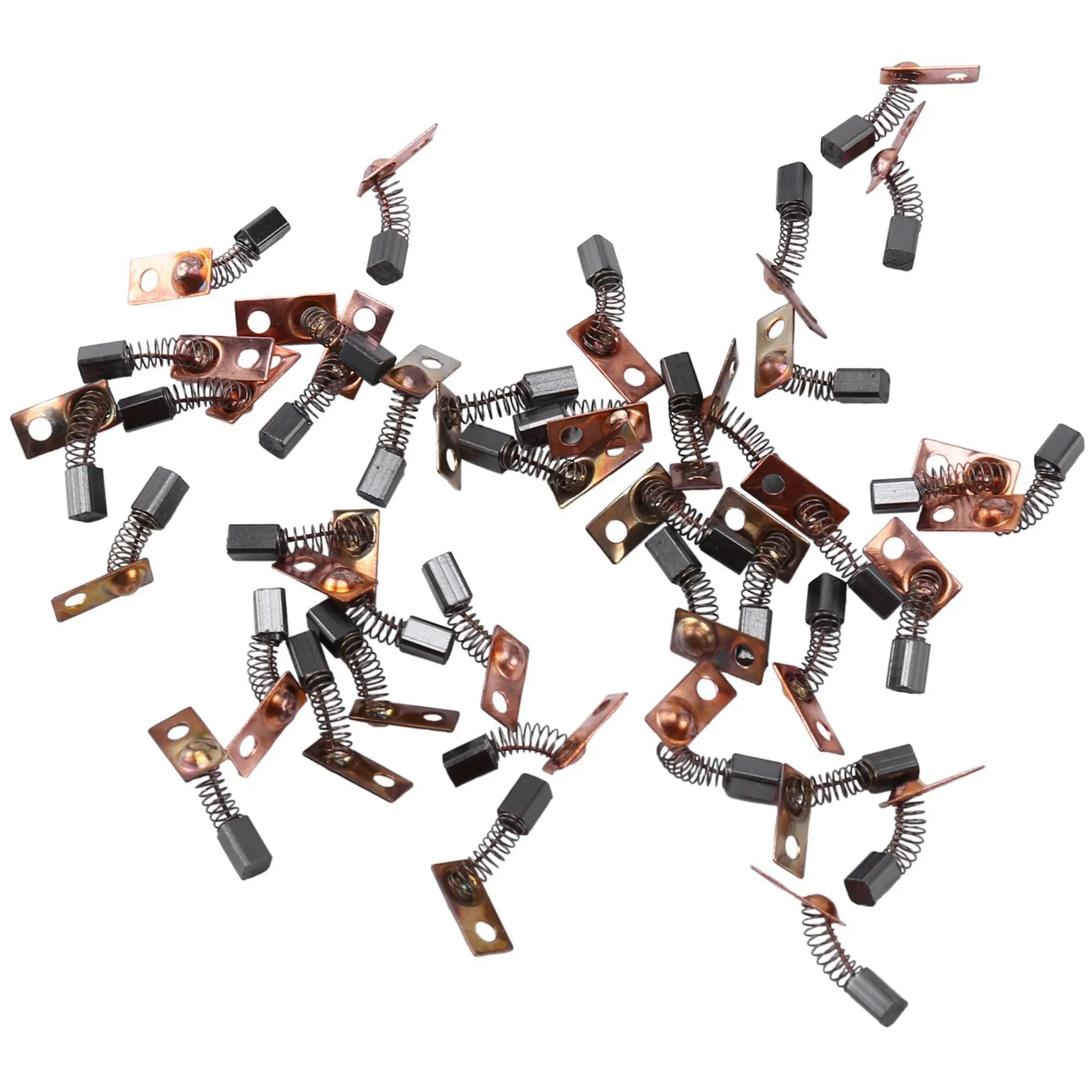 DTDT hot-40Pcs Electric Motor Carbon Brushes Replace For/Saeyang Series Dental Grinding Machine Micromotor Handpiece 3X3X4.5mm