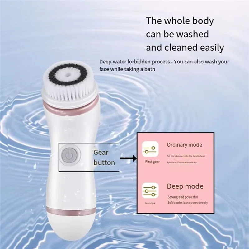 แปรงล้างหน้า A97G อุปกรณ์ทำความสะอาดผิวหน้า ทำความสะอาดรูขุมขนอย่างล้ำลึกและขัดผิวอย่างอ่อนโยน